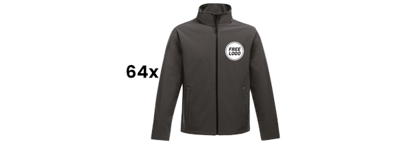 64x Regatta Professional Softshell Jackets + FREE LOGO