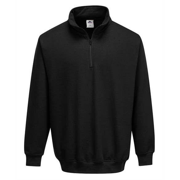 Zip Neck Sweatshirt