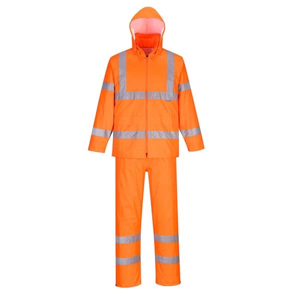 Hi-Vis Packaway Rain Suit