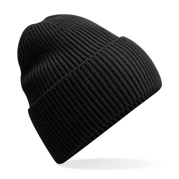 Oversized cuffed beanie