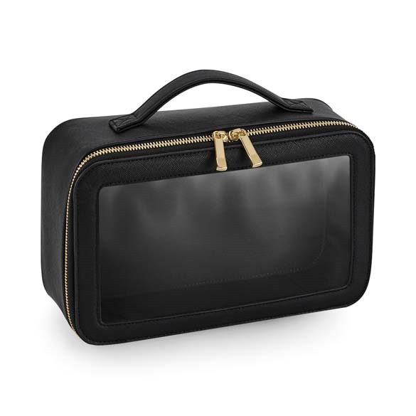 Boutique clear window travel case