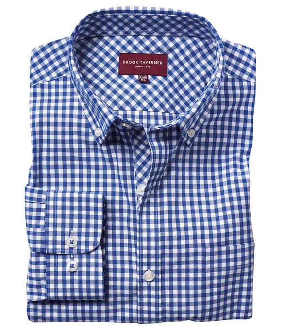 Brook Taverner Montana Gingham Long Sleeve Shirt