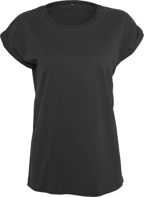 Women&#39;s extended shoulder tee