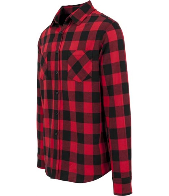 Checked flannel shirt