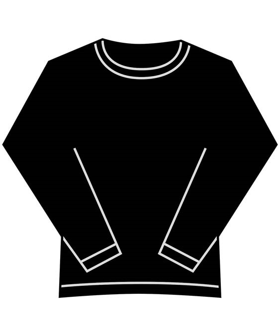 Women?s vintage heavy crew neck