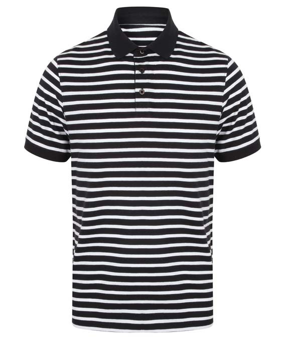 Striped Jersey polo shirt