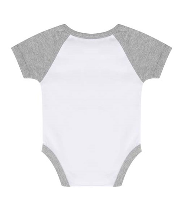 Essential short-sleeved baseball bodysuit