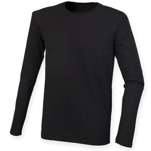 Feel good long sleeved stretch t-shirt