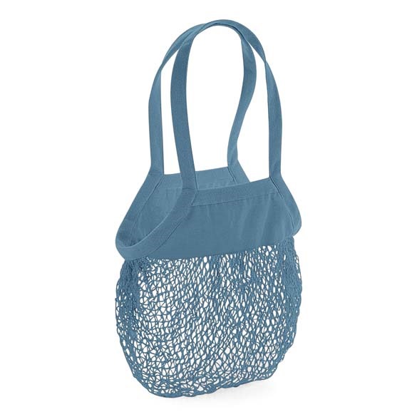 Organic cotton mesh grocery bag